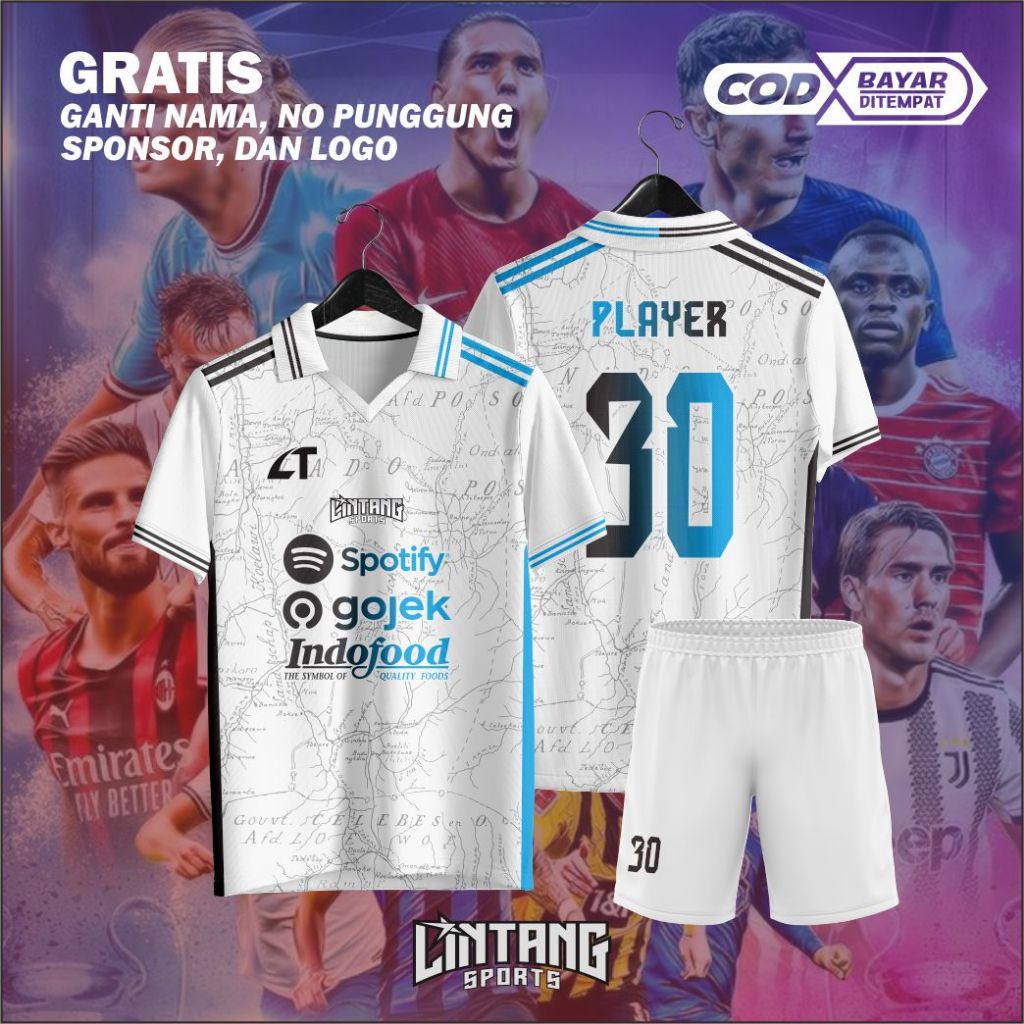 Jersey Futsal / Jersey sepakbola / Jersey Printing / Jersey Team / Baju Futsal Custom / Baju Bola