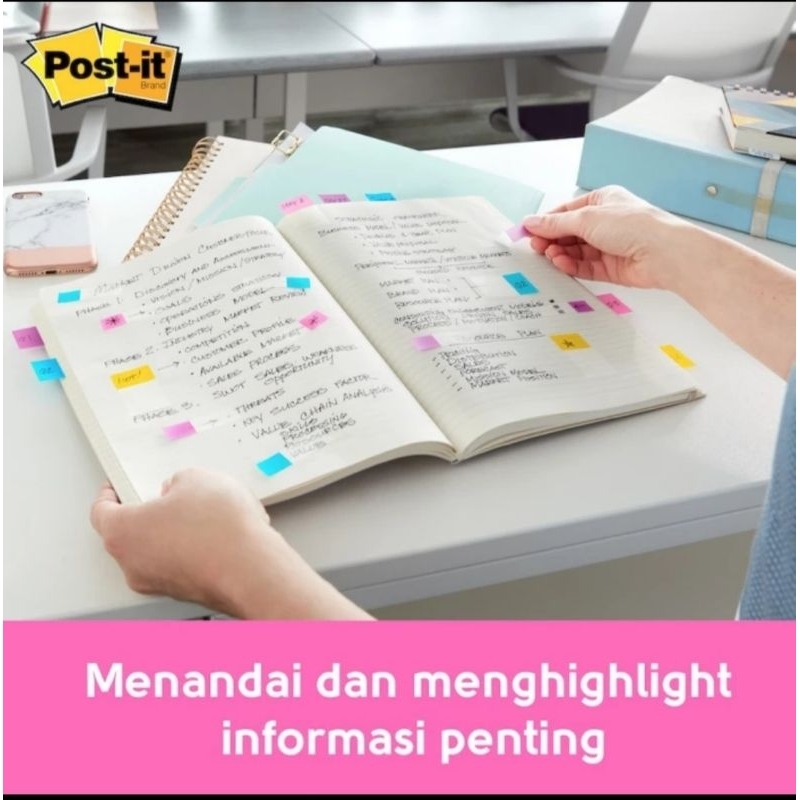 

RB Post It 3M Sign Here 680-9 (50 Lembar)