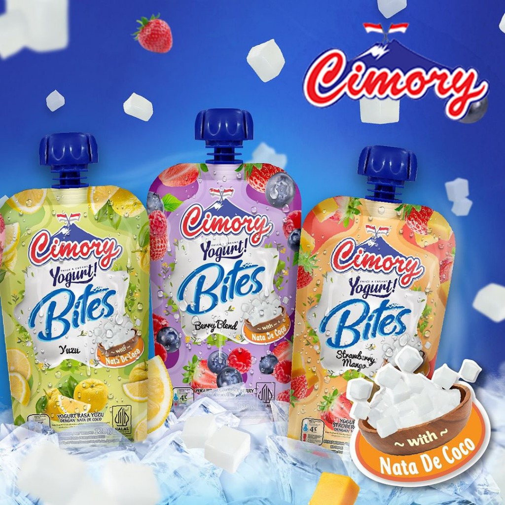 

[Satuan] Cimory Yogurt Bites - 120gr | Cimory Yogurt Bites Snack Jajanan Yoghurt Kemasan Praktis