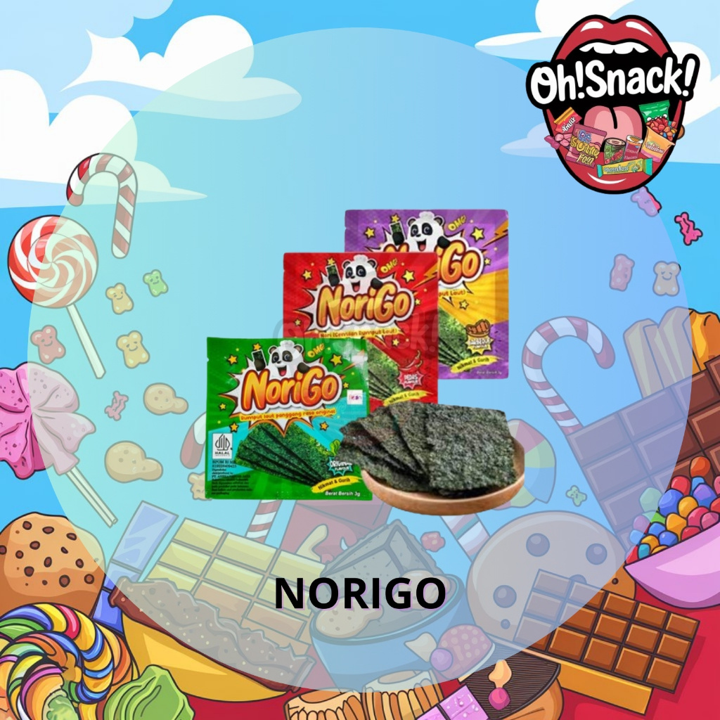 

Norigo Snack Rumput Laut Crispy Original / Bbq