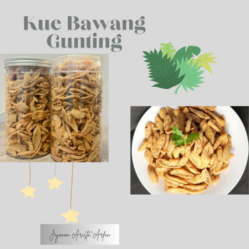 

AristaArfan - Kue Bawang Gunting 500gr