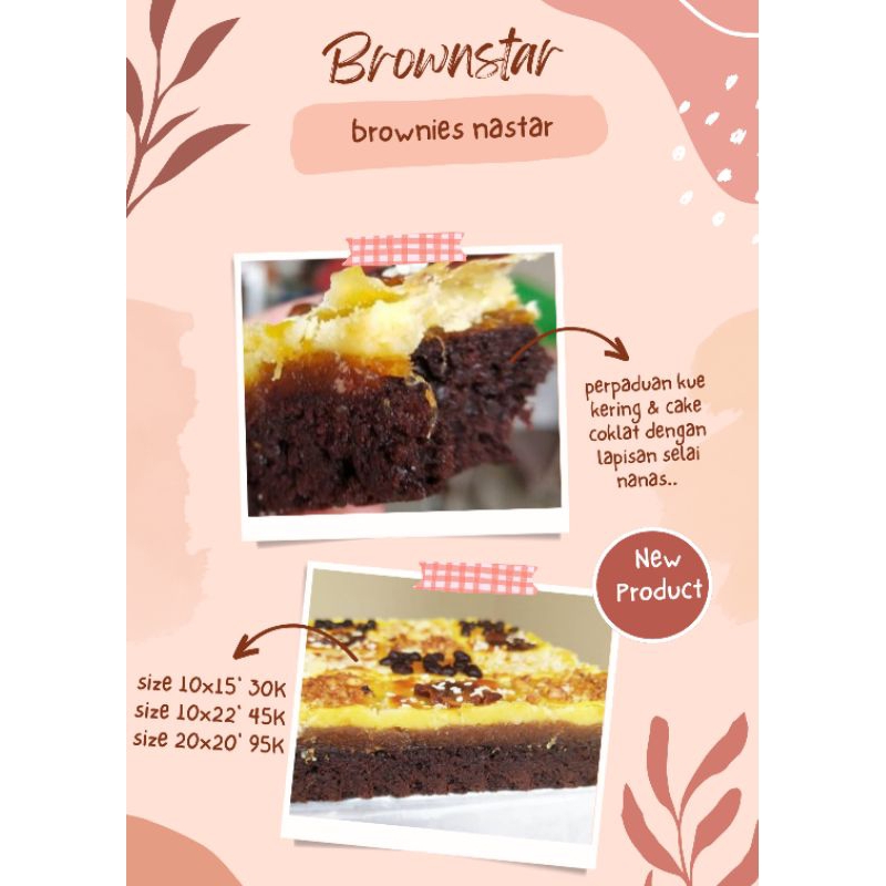 

hotny brownies nastar (brownstar) legit premium