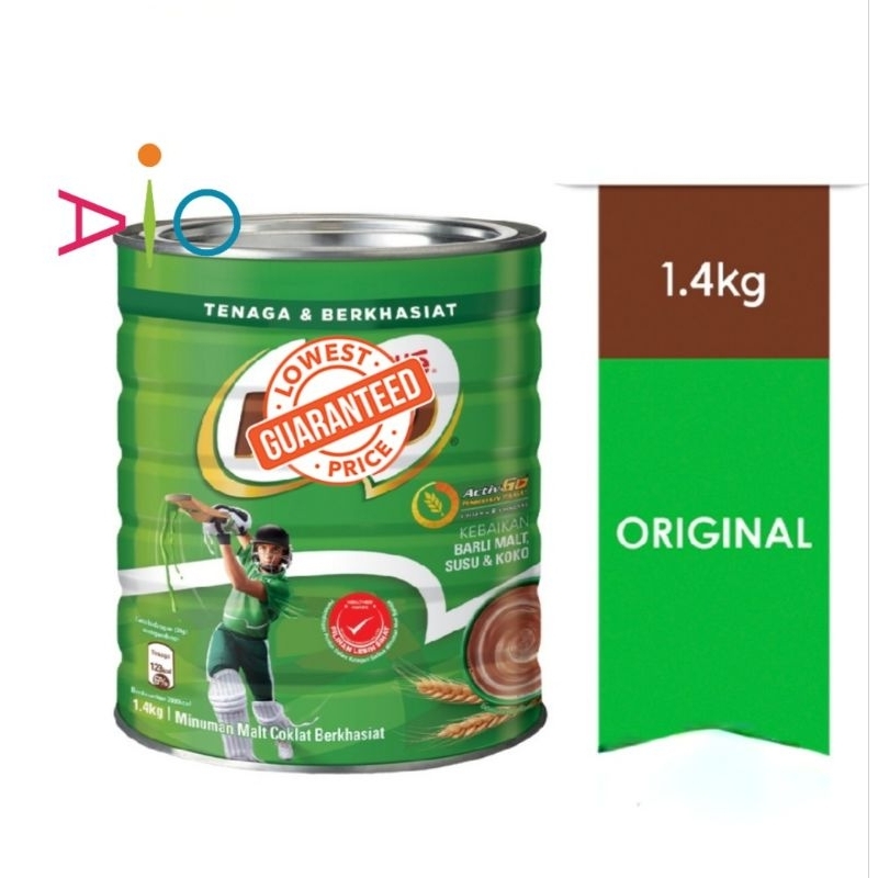 Milo Kaleng Malaysia Original 1,4kg / Milo Tin Singapore 1,4kg