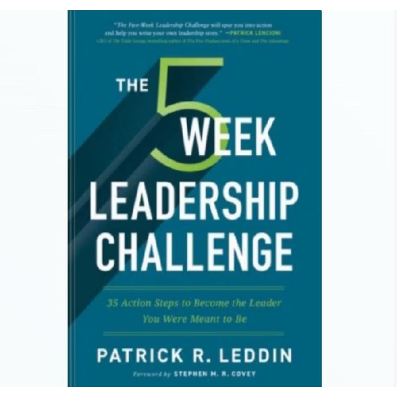 

BUKU THE 5 WEEK LEADERSHIP CHALLENGE