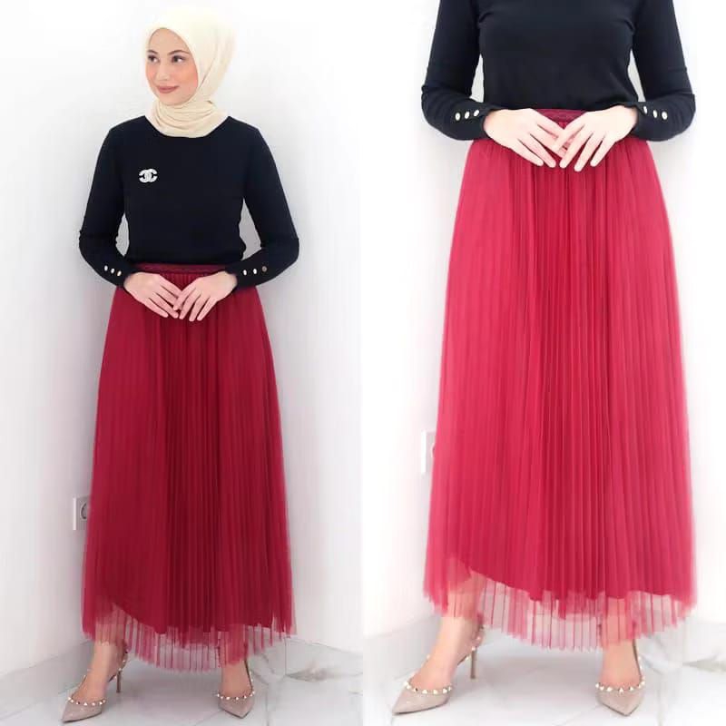 Zara Dress Sarah The Label | Rok Tutu Tulle Polos By Sarah The Label