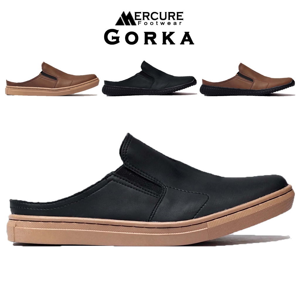 Mercure Footwear - Gorka | Sepatu Sandal Slip On Ukuran Besar Big Size 44 45 46 47 48 49 50 51 52