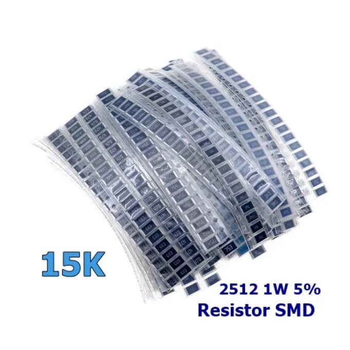 15K 15 K 15KOhm 15 KOhm code 153 Chip Resistor SMD 2512 SMD2512 1W 5%