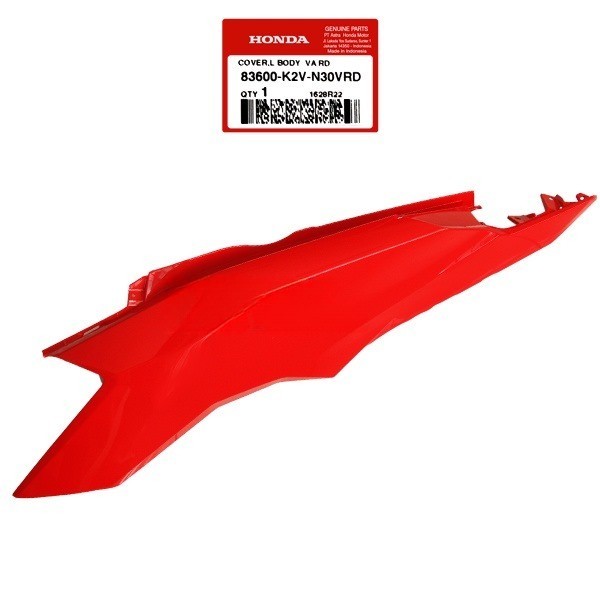 Cover Body Kiri Merah Honda Vario 125 eSP K2V - 83600K2VN30VRD