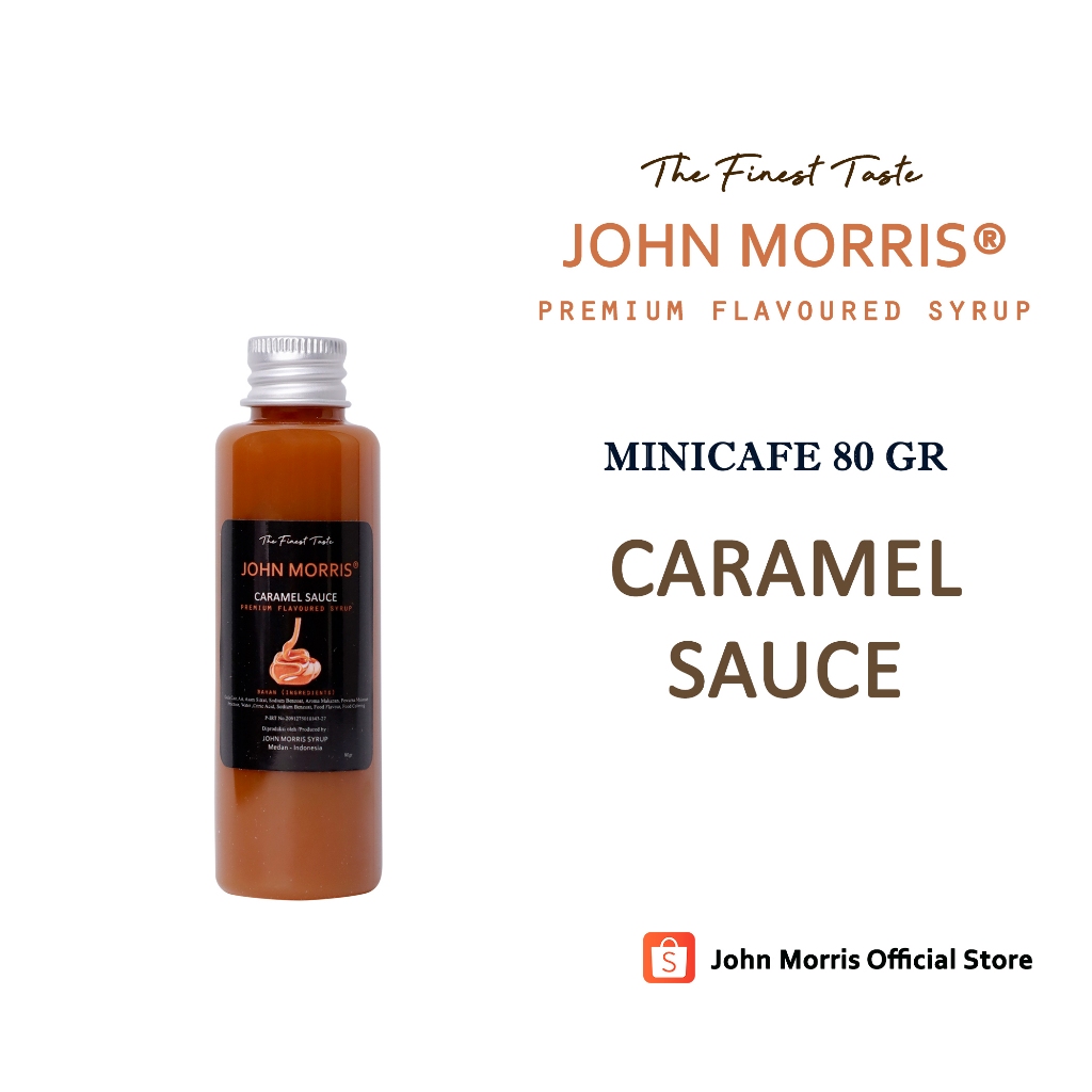 

JOHN MORRIS Minicafe Caramel Sauce 80 gr