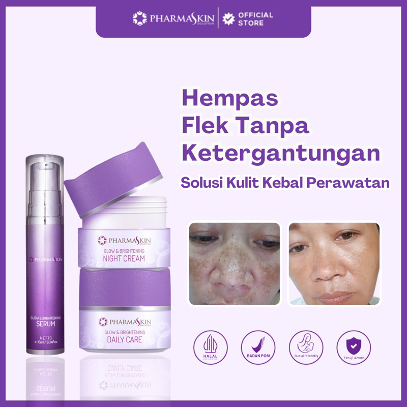 Cream Untuk Flek Hitam By Pharmaskin Solution Paket Intensive Flek Daily Pharmaskin Paket Flek 7S2