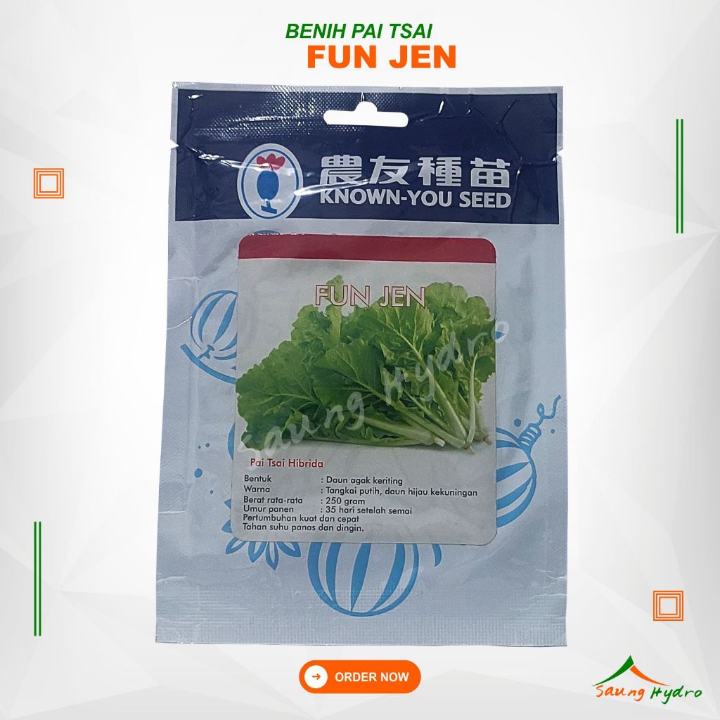 Benih Sawi keriting fun jen kys known you seed