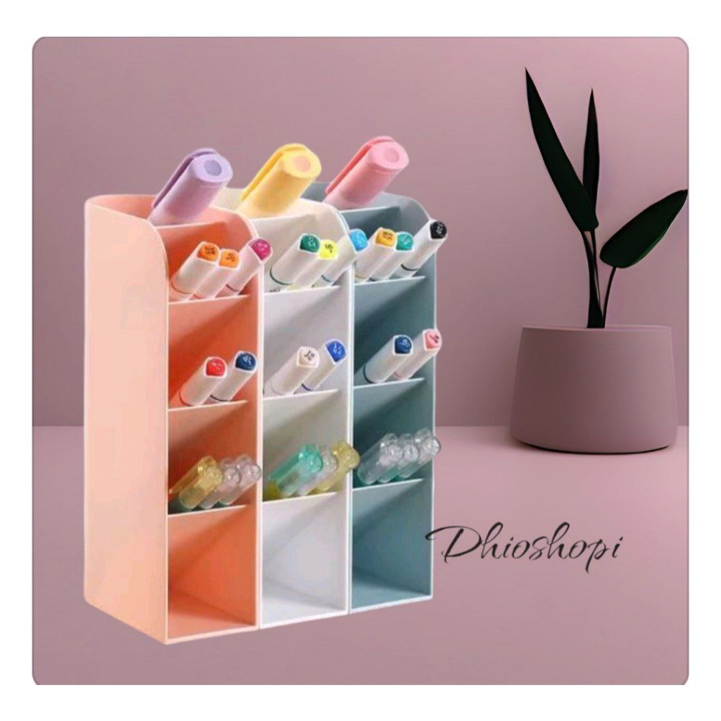 

1275 Rak ATK 4 Susun Tempat Penyimpanan Puplen Pensil Multifungsi