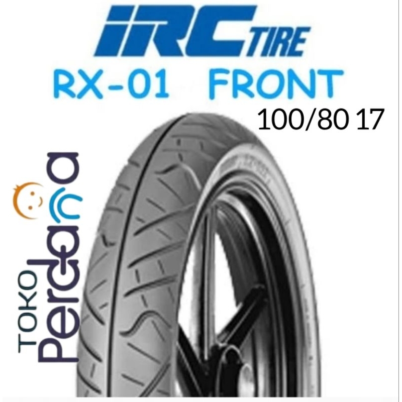BAN LUAR TUBELESS IRC 100/80 17