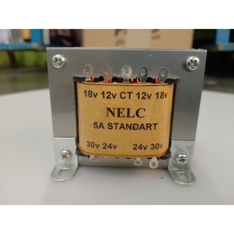 TRAFO 5A NELC STANDAR 12V 18V 24V 30V CT