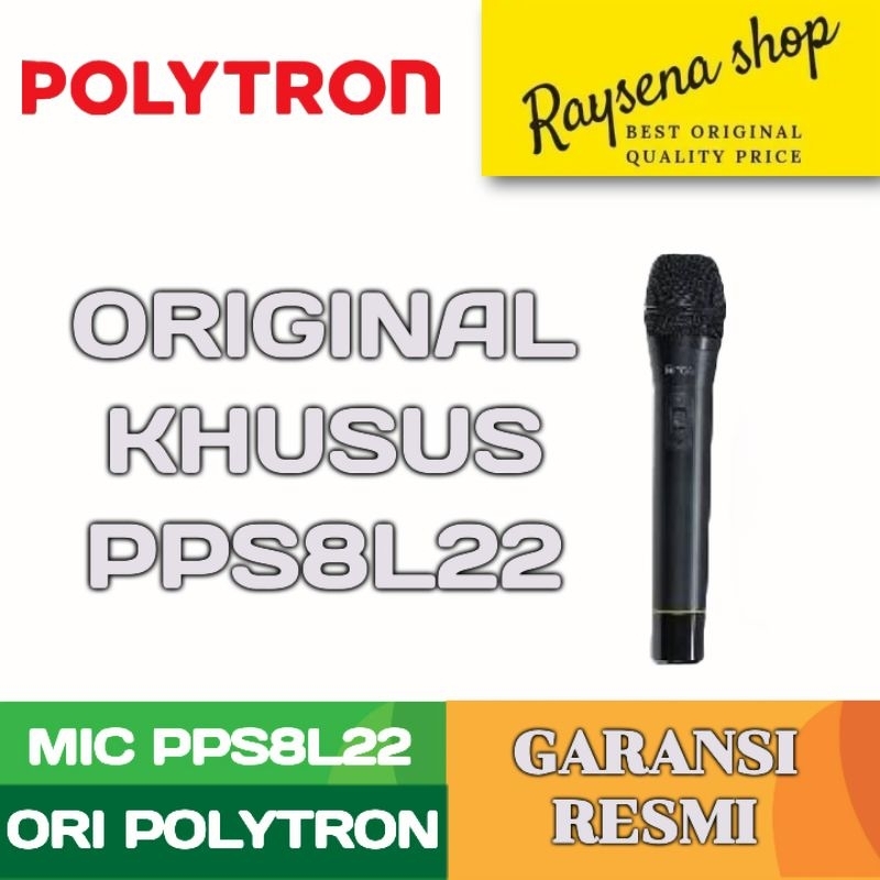 MIC ORIGINAL PPS8L22 KHUSUS MIC PPS8L22 1PCS MIC ORIGINAL POLYTRON WIRELESS ORIGINAL PPS8L22