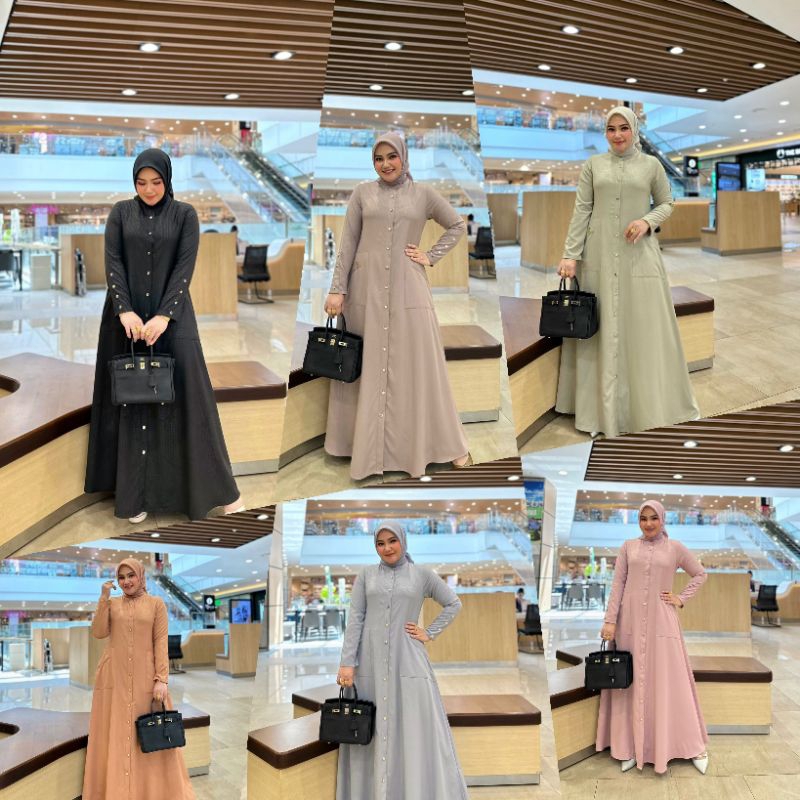 Gamis Dress Terbaru Zanneta by iRna