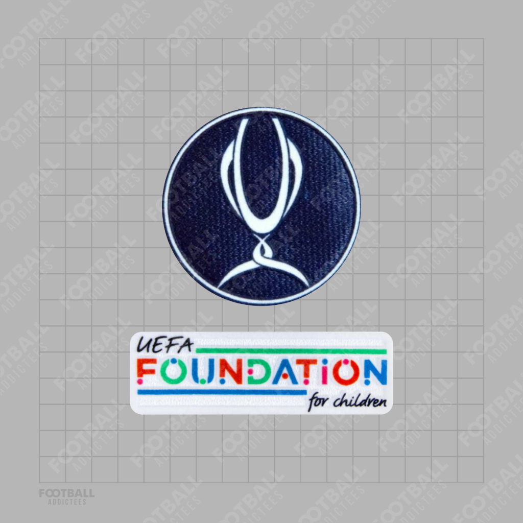 Patch Sleeve UEFA Super Cup +  UEFA Foundation For Children