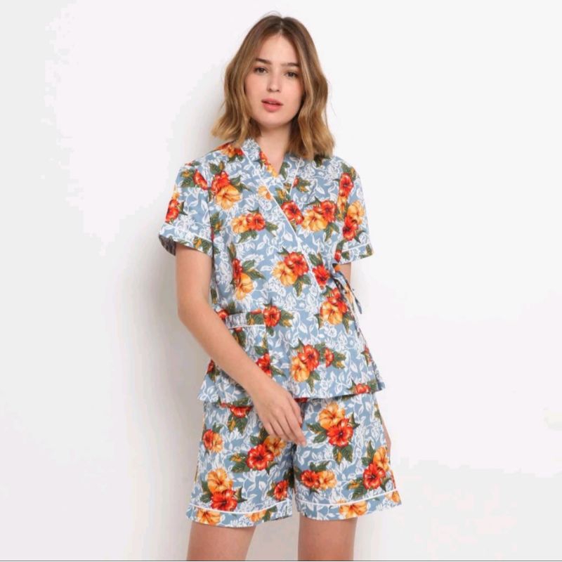 S,M,L Baju tidur VIRGINIA kimono piyama virginia babydoll virginia