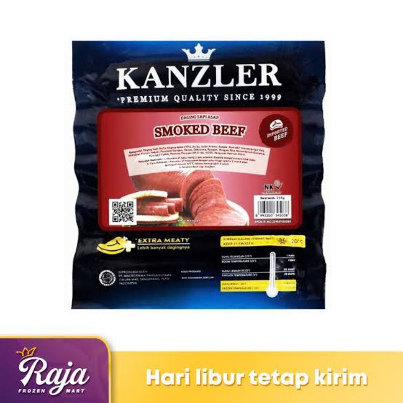 

KANZLER SMOKED BEEF PREMIUM 250G