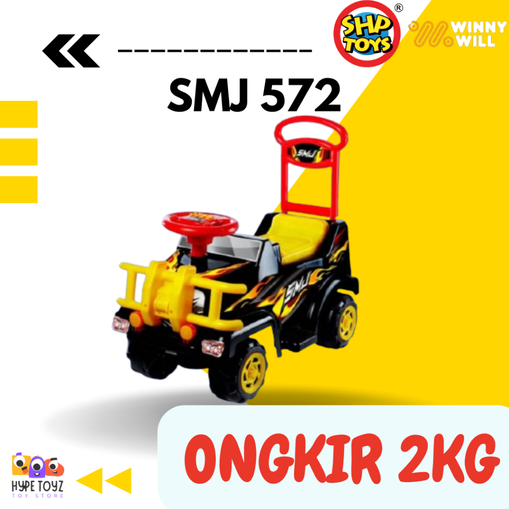 SMJ 572 SHP TOYS Mainan Anak Mobil Dorong Tunggang SMJ SERIES MONSTER VENOM NEW