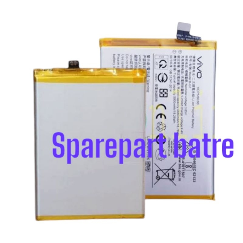 Batu batre vivo V5 V5S V5 LITE 1612 1601 1609 baterai original B-B2 batere new battery