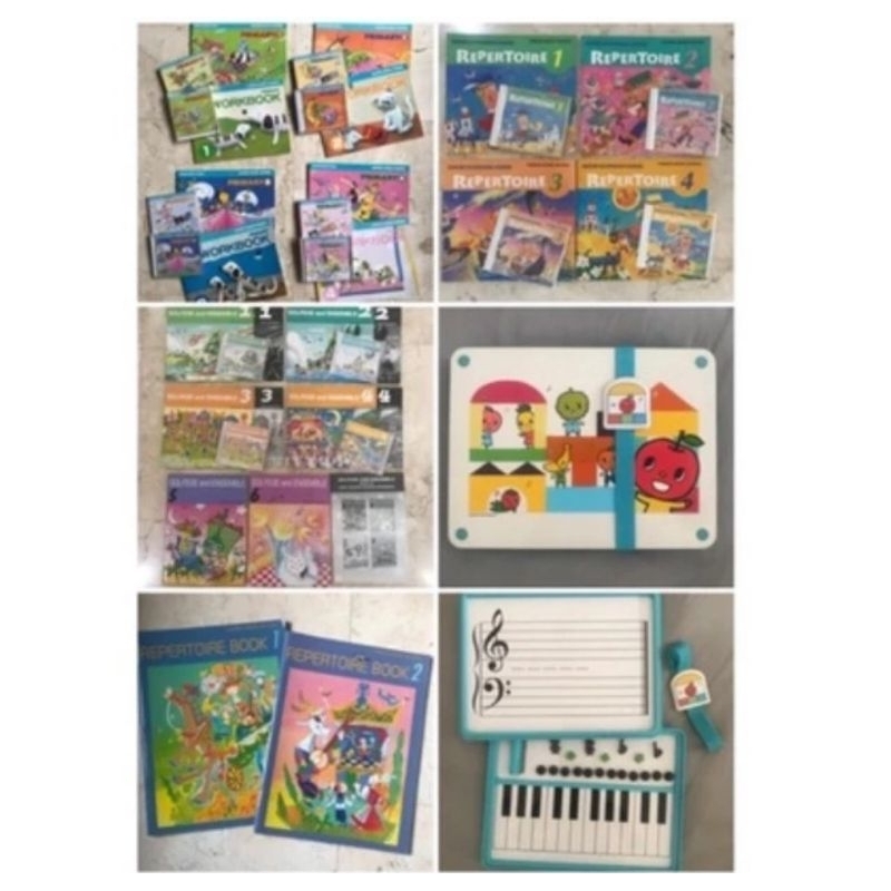 Buku Musik Yamaha Junior Music Course JMC 1 2 3 4 Primary JXC Workbook Buku Musik Wonderland Musical