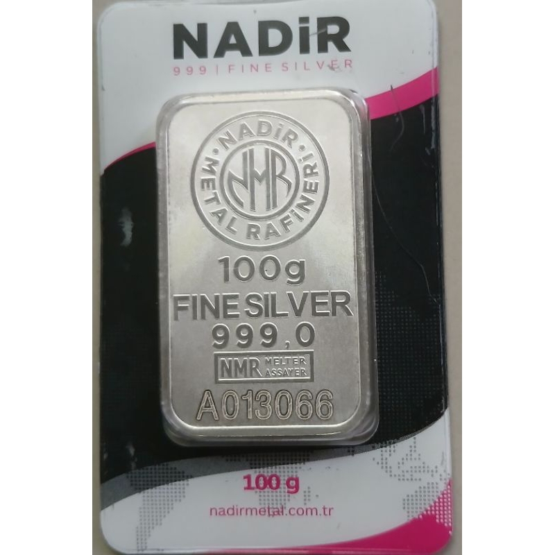 Perak NADIR FINE SILVER 100gr