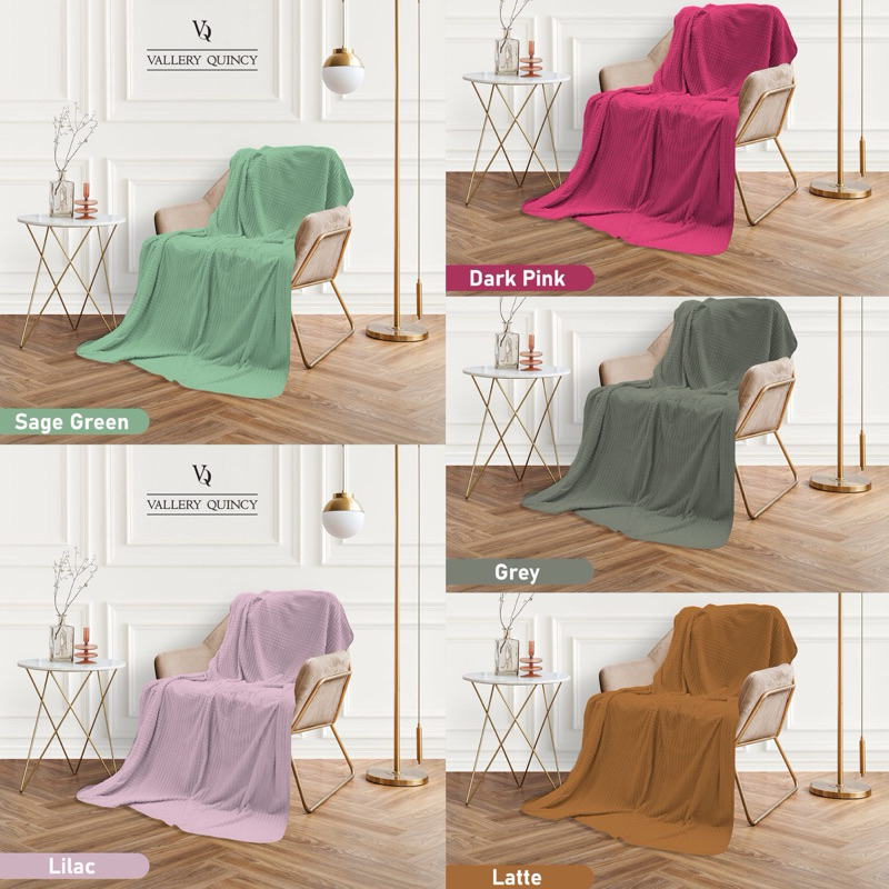 Selimut Vallery Quincy Ukuran 160x200 / Selimut Luxury Vallery