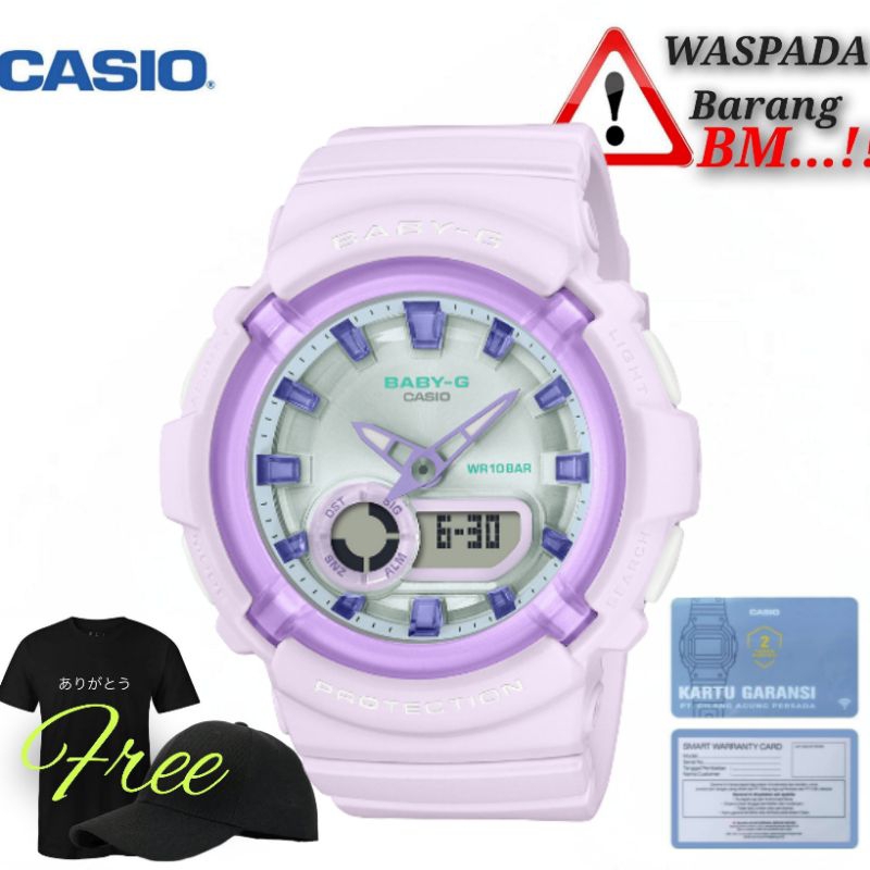 Jam Tangan Wanita BABY-G BGA-280SW-6ADR / ORIGINAL BABY-G BGA-280SW-6ADR