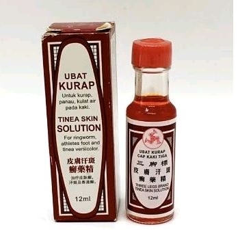 Ubat Kurap Cap Kaki Tiga (12ml)