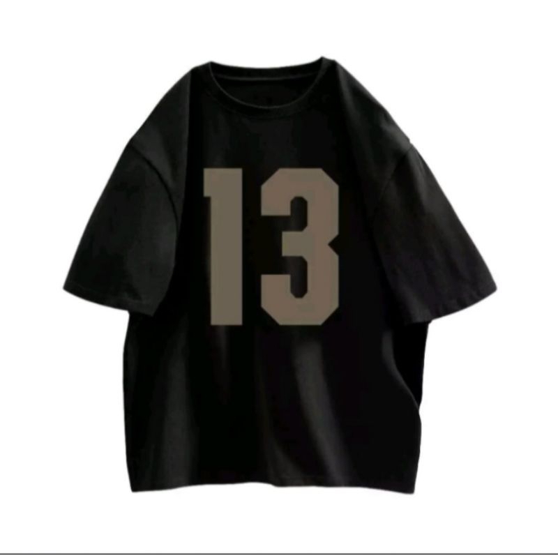 kaos oversize lengan pendek cewek cowok