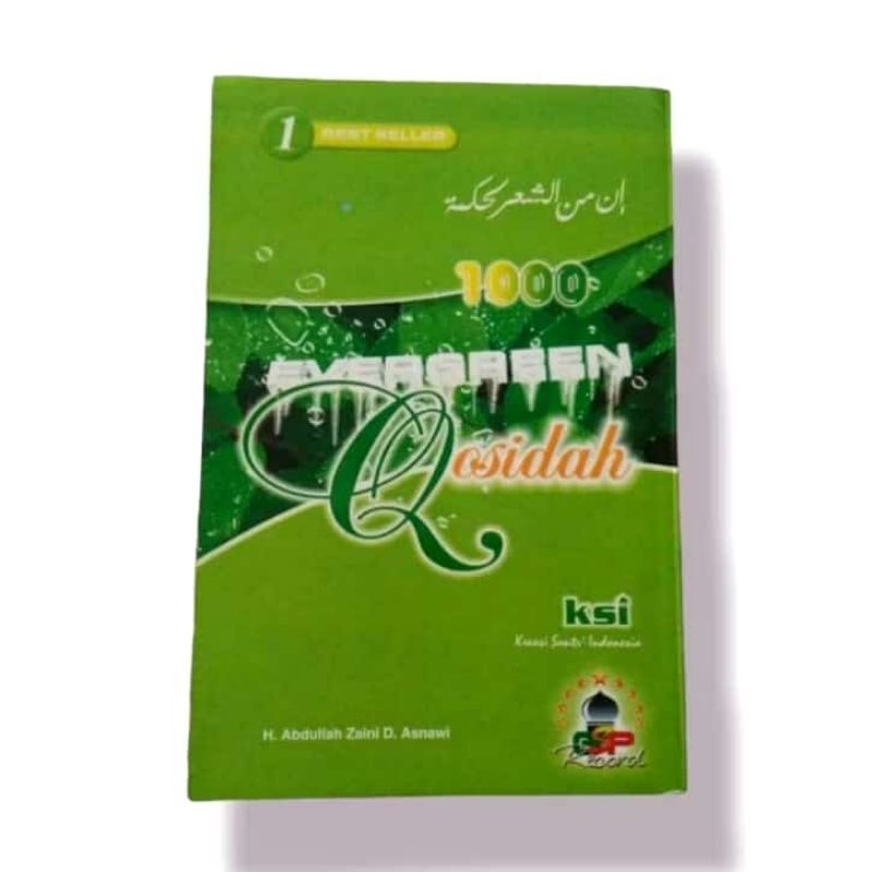

1000 evergreen qosidah soft cover Kumpulan sholawat pilhan.