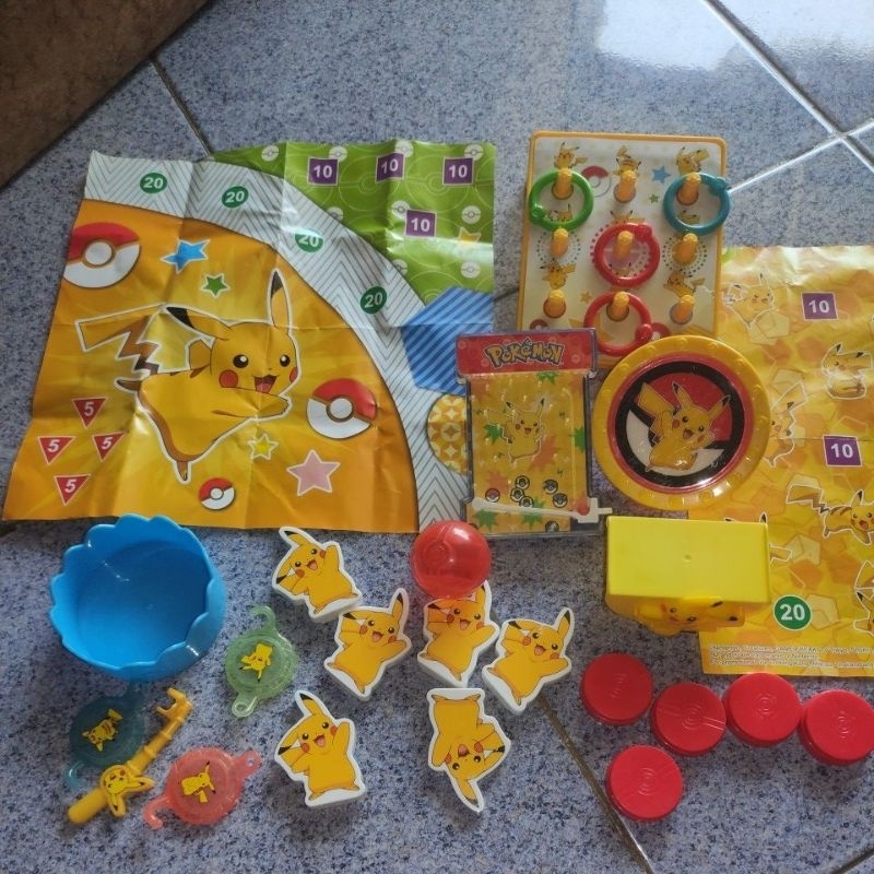 Figure Mcd Happy Meal Pikachu Challenge 2023 Pokemon