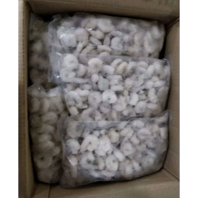 

Udang kupas vaname 31/40 1kg dan 500 gram frozen beku