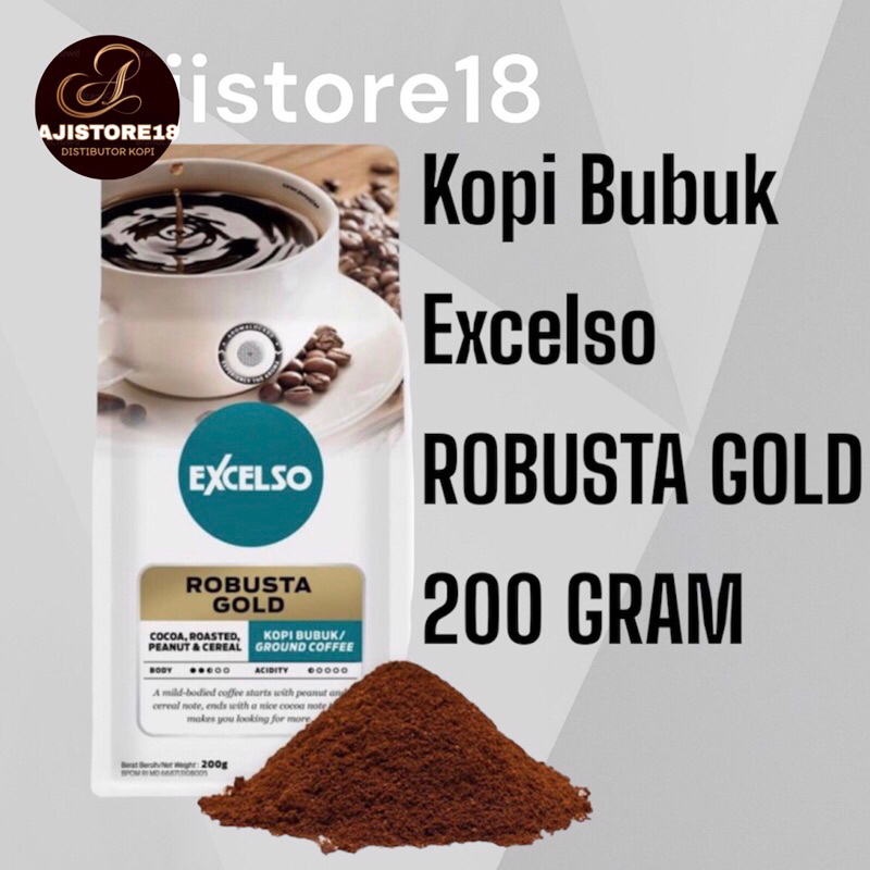 

Kopi Bubuk Excelso Robusta Gold -20pack/1karton