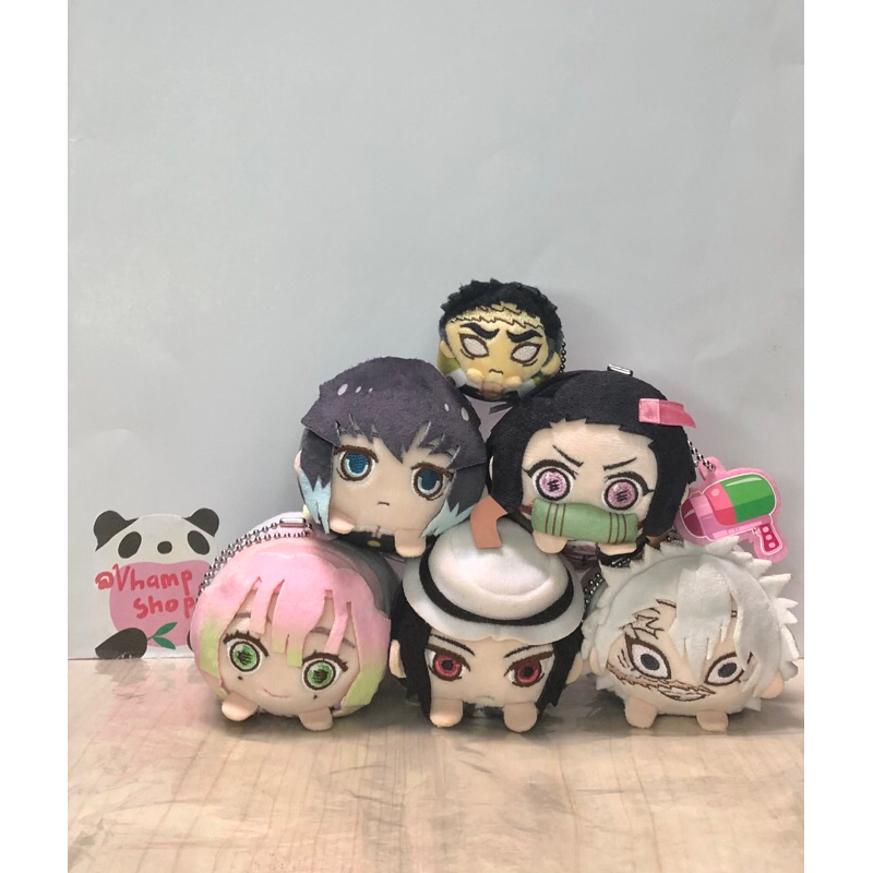 Mochikororin Demon Slayer Mui, Nezuko, Mitsuri, Muzan, Sanemi & Mame Gyomei Plush Demon Slayer : Kim