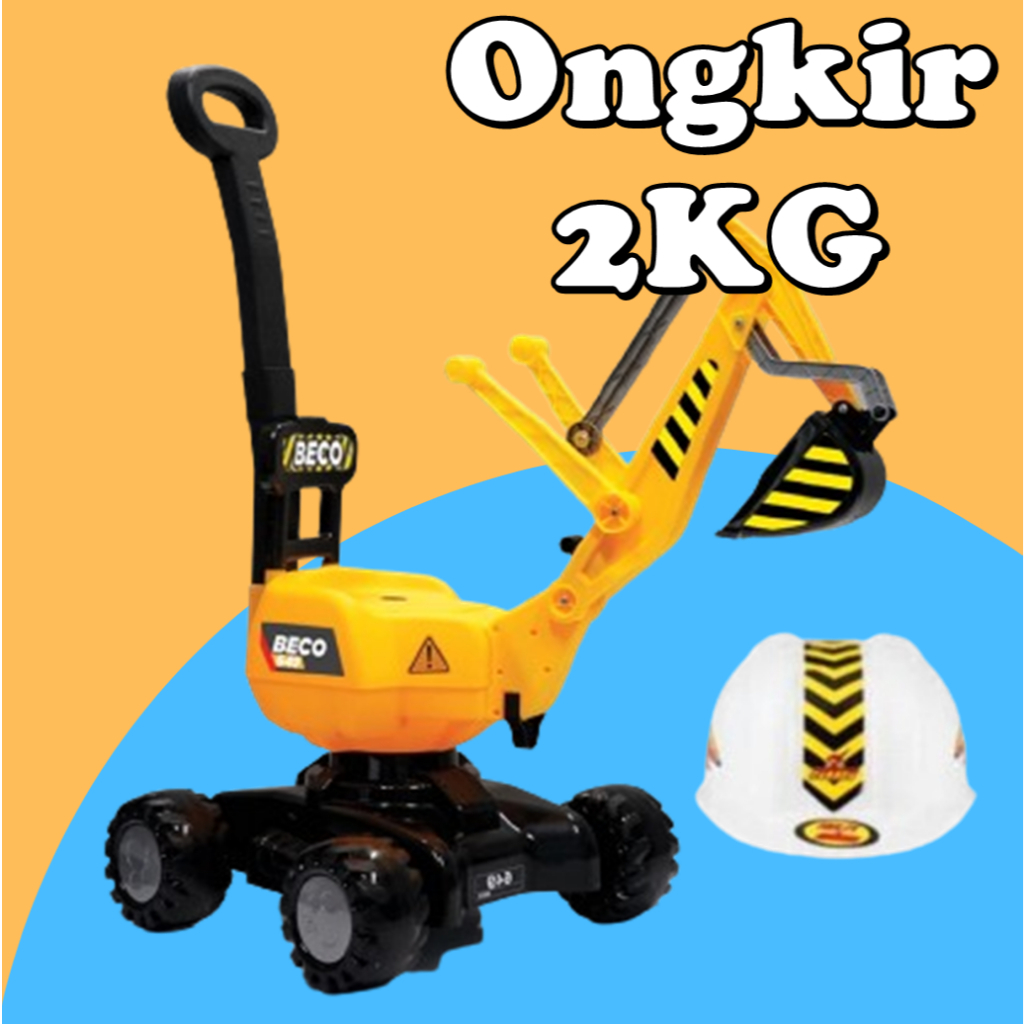 Mainan Anak Truck Dorong Excavator YTX 649 SHP TOYS