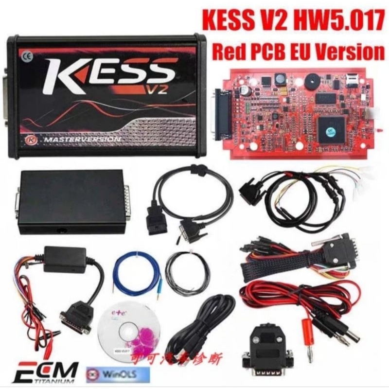 KESS V5.017 V2.8 V2.53 V2 Red PCB Online no token