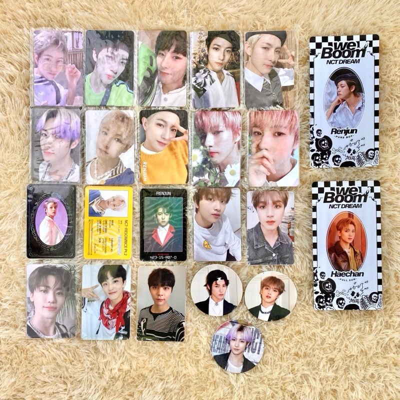 PC Photocard Official Renjun Haechan NCT DREAM We Young We Boom Reload Resonance Candylab Japan Indi