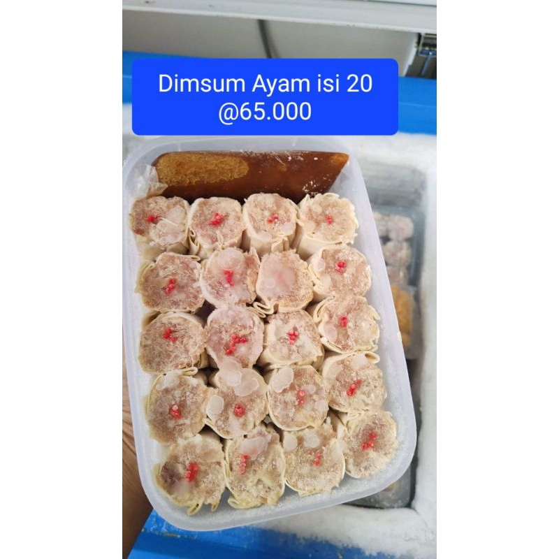 

Dimsum Ayam isi 20