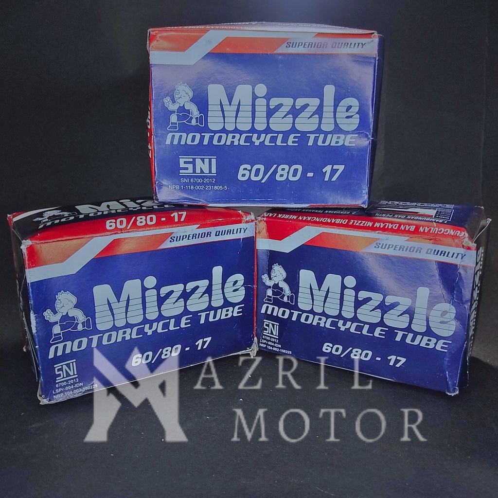 BAN DALAM MIZZLE RING 17 UKURAN 60/80-17