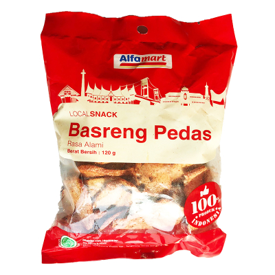 

Alfamart Basreng Pedas / Basreng Stik Pedas 120 gr