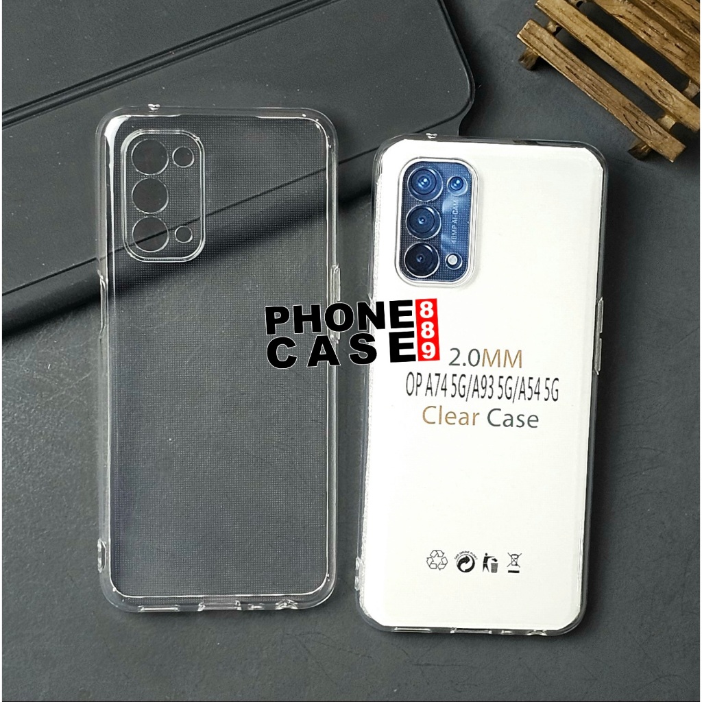 CLEAR CASE BENING 2.0MM CASE BENING TRANSPARAN OPPO A74 5G CH-1