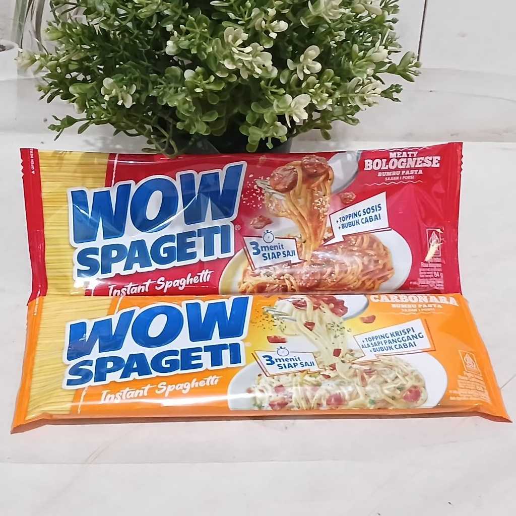 

Wow Spaghetti Bolognese | Wow Spaghetti Carbonara isi 3 pcs