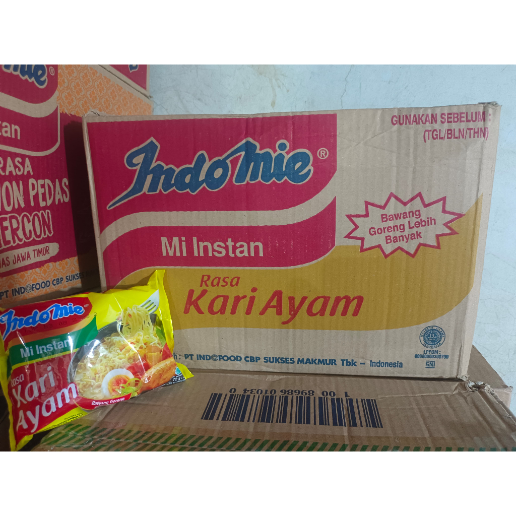 

Indomie Kari Ayam 1 Dus (40 pcs)