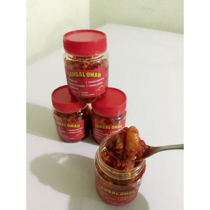 

Sambal Cumi 175gr