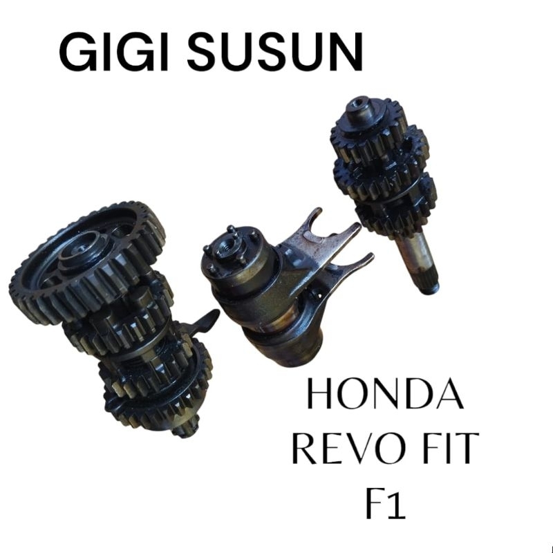 gigi rasio gigi susun honda revo fit f1 revo x f1