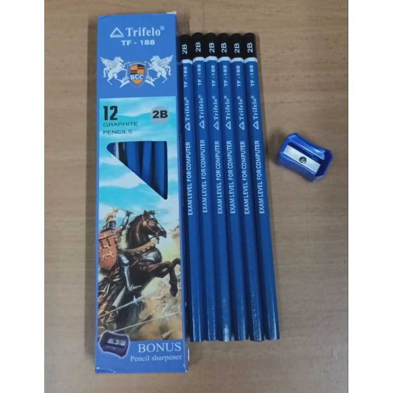 

PENSIL 2B TRIFELO BONUS SERUTAN