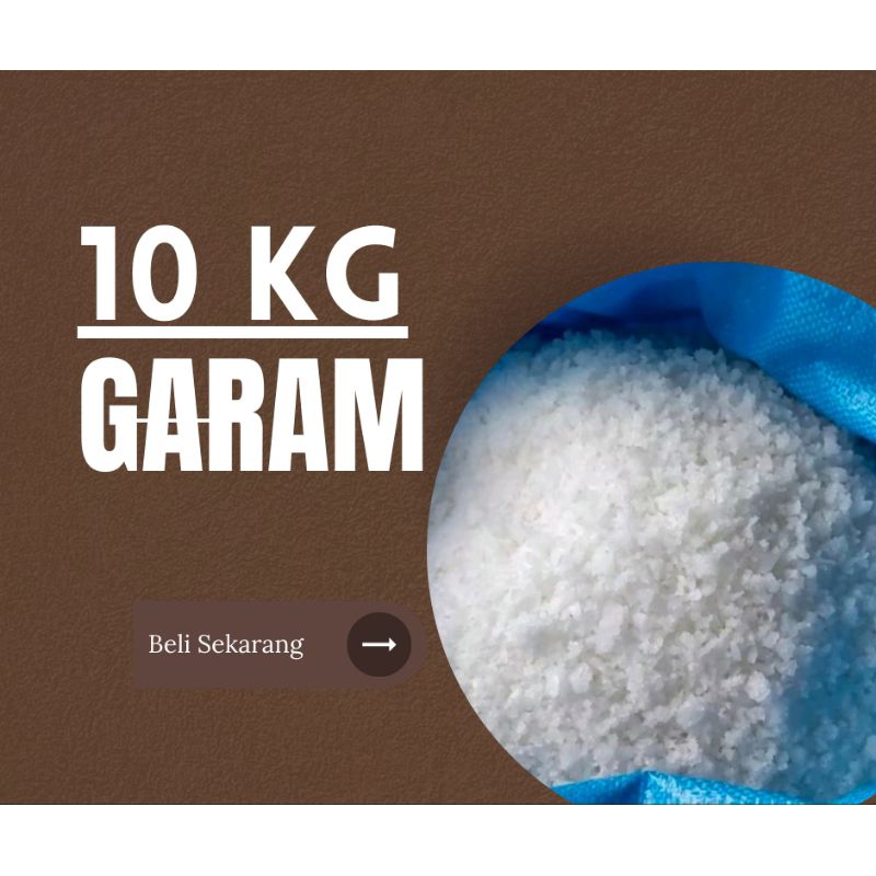 

GARAM KASAR / KROSOK 10 KG KUALITAS SUPER 100% ORIGINAL
