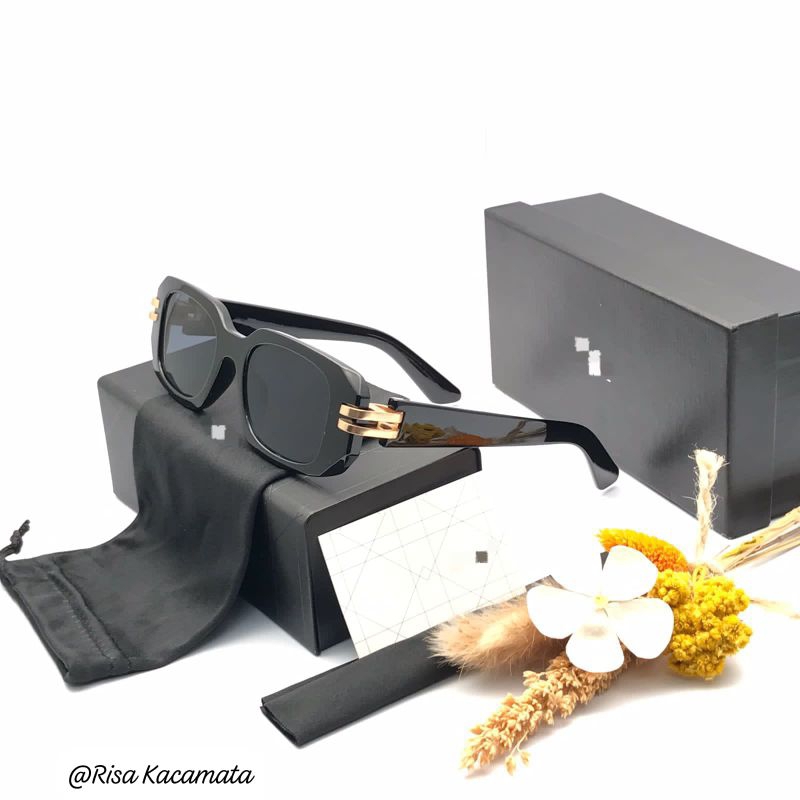[COD] Kacamata Hitam Wanita Dior 6084 Fashion Terbaru Lensa UV Proctection & Free Cleaners